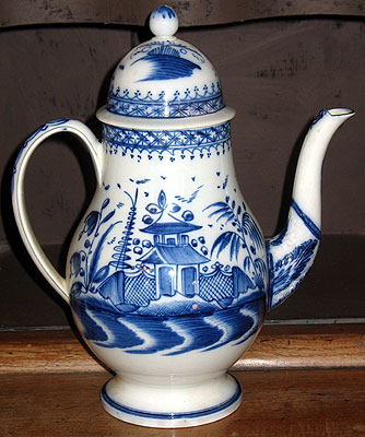Ceramics<br>Ceramics Archives<br>Pearlware Coffeepot