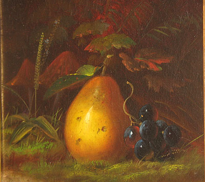Paintings<br>Archives<br>SOLD  An oil of a pear