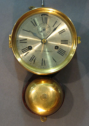 Accessories<br>Accessories Archives<br>SOLD   Seth Thomas Ship's Clock