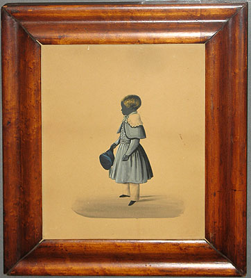 Paintings<br>Archives<br>Silhouette of Boy in Blue