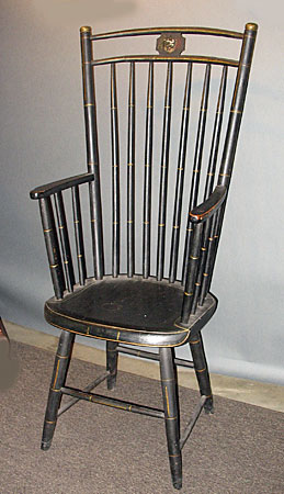 1804 Philadelphia Rod-back Armchair.