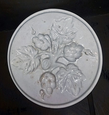 Ceramics<br>Ceramics Archives<br>SOLD  A creamware food mold