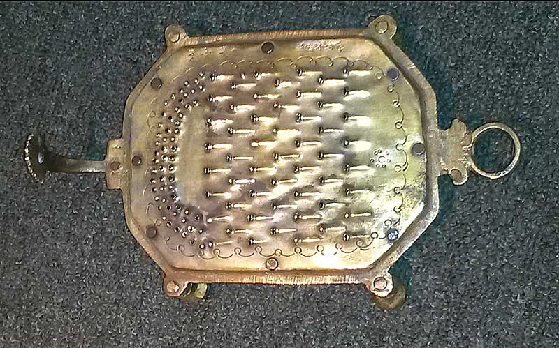 Metalware<br>Archives<br>Brass Turtle Grater