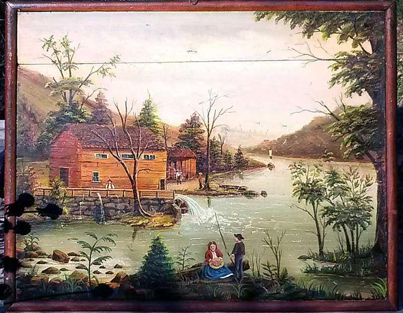 Paintings<br>Archives<br>mill stream
