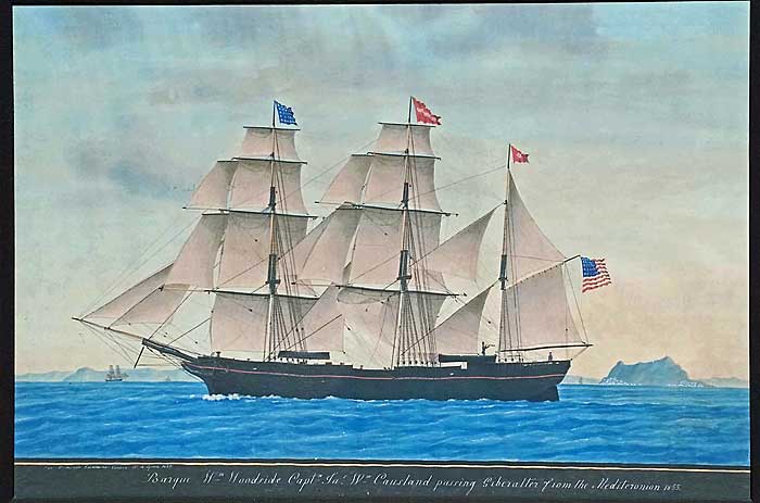 Paintings<br>Archives<br>Barque William Woodside