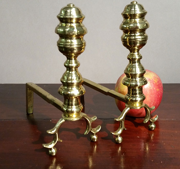Metalware<br>Archives<br>Pair of Miniature Andirons