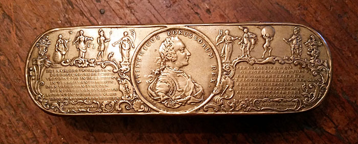 Metalware<br>Archives<br>Frederick the Great Tobacco Box