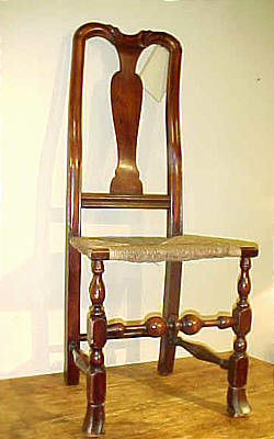 SOLD  Queen Anne Side Chair