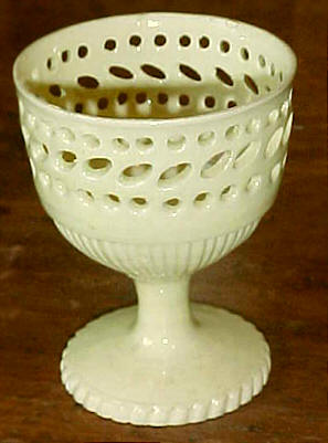 SOLD   Creamware Egg Cup