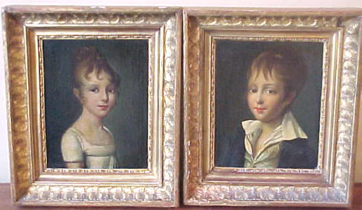 Paintings<br>Archives<br>Pair of Portraits--Brother and Sister