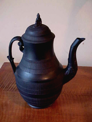 Ceramics<br>Ceramics Archives<br>SOLD    Black Basalt Coffee Pot