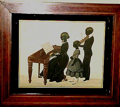 Accessories<br>Accessories Archives<br>SOLD   Silhouette of Musical Children