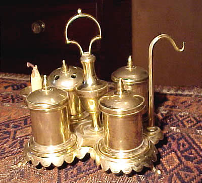 Metalware<br>Archives<br>Brass Standish or Inkstand