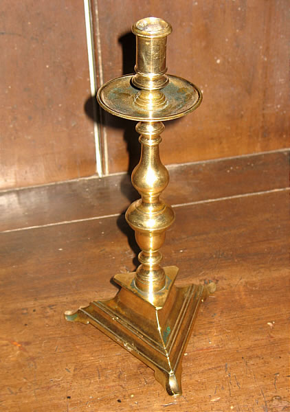 Metalware<br>Archives<br>Brass Spanish Candlestick