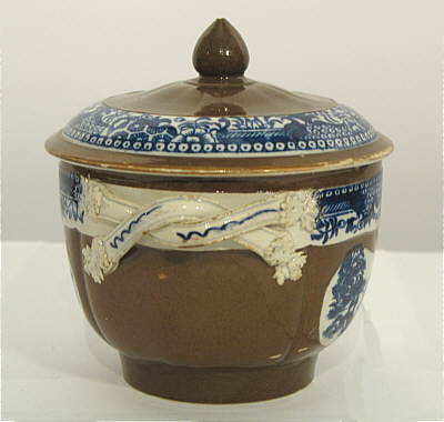 Accessories<br>Archives<br>SOLD   Pearlware Batavia Sugar Bowl