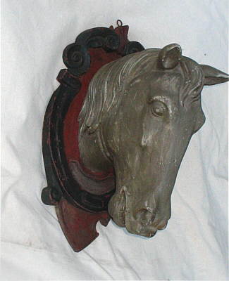 Accessories<br>Accessories Archives<br>SOLD   Carved Wooden Horse Head