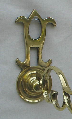 Pair of Dutch Brass Sconces