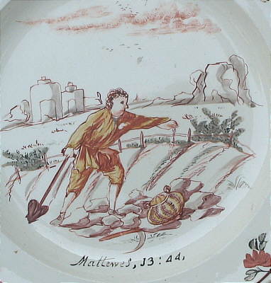 Accessories<br>Archives<br>SOLD  Dutch Decorated Creamware Plate