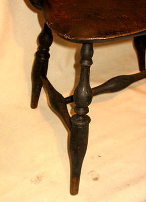 Furniture<br>Furniture Archives<br>SOLD  Rhode Island Tenon Arm Windsor Chair