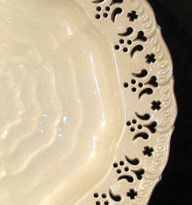Accessories<br>Accessories Archives<br>SOLD    A Creamware Feather-edge Plate