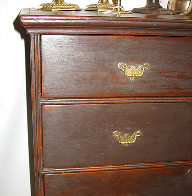 SOLD   A FINE DIMINUTIVE WILLIAM & MARY CHEST