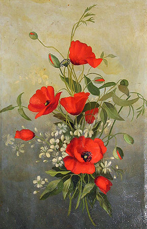 Paintings<br>Archives<br>SOLD  Poppies