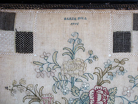 Accessories<br>Archives<br>SOLD An unusual Chinoiserie Darning Sampler