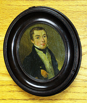 Paintings<br>Archives<br>A Miniature Portrait of Edward Wilkes