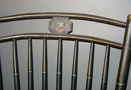 1804 Philadelphia Rod-back Armchair.