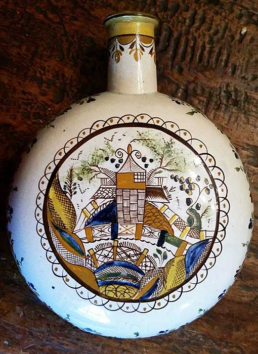 Ceramics<br>Ceramics Archives<br>SOLD Pearlware Flask
