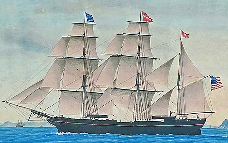 Paintings<br>Archives<br>Barque William Woodside