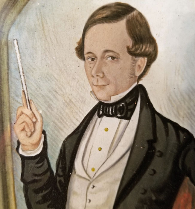 Paintings<br>Archives<br>Watercolor of a Music Conductor
