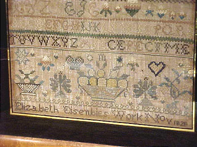 Accessories<br>Accessories Archives<br>SOLD   Sampler from Reading Pennsylvania