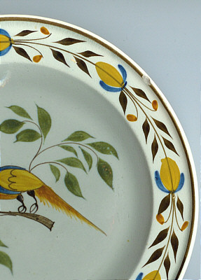 Ceramics<br>Ceramics Archives<br>SOLD   Rare Peafowl Plate