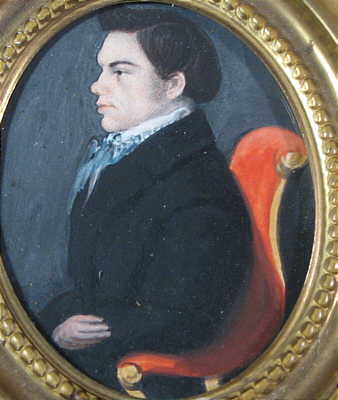 Paintings<br>Archives<br>Portrait Miniature of a Gentleman