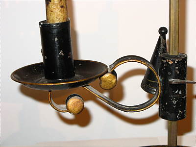Early Tin Student Lamp