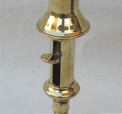 Metalware<br>Archives<br>A Single Queen Anne Petalbase Candlestick