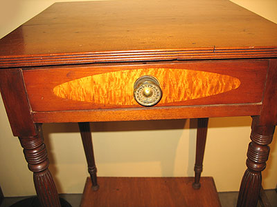 A Cherry one-drawer Stand