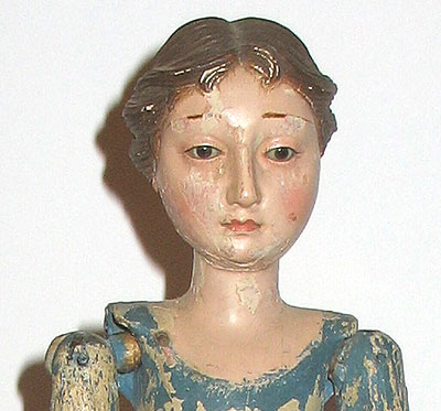 Accessories<br>Accessories Archives<br>SOLD   A Carved Wood Figure of a Woman