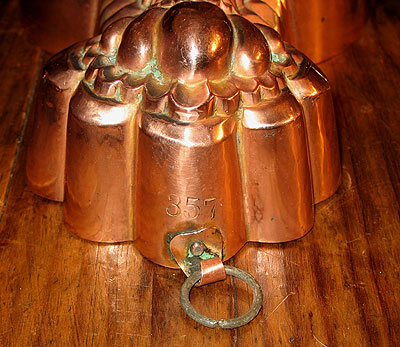 SOLD  Detailed Copper Lobster Mold