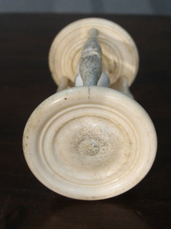 Whalebone and Whale Ivory Miniature Hourglass