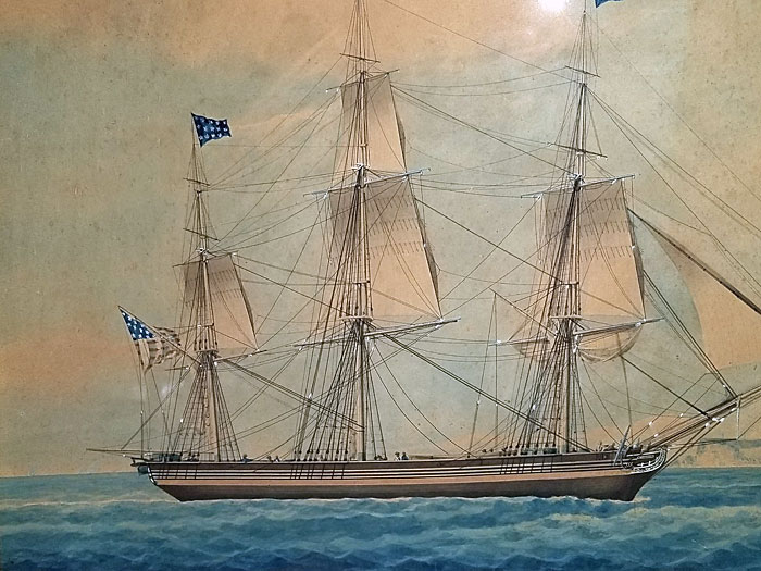 Paintings<br>Archives<br>AMERICAN “SHIP WOODBURY