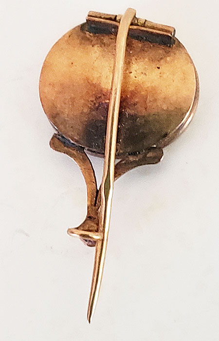 MicroMosaic Pin with King Charles Spaniel