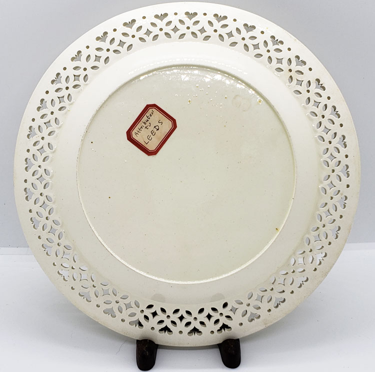 Just In<br>Herculaneum Plate with Pierced Border