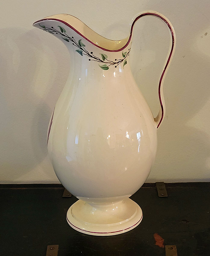 Just In<br>Creamware Ewer