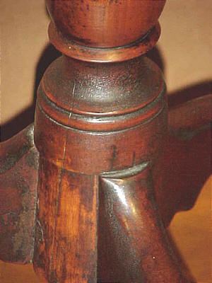 SOLD  Octagonal Top Candlestand