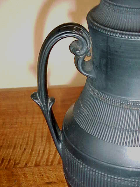 Ceramics<br>Ceramics Archives<br>SOLD    Black Basalt Coffee Pot