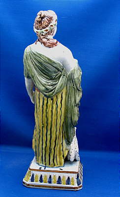 SOLD   Magnificent Pratt Figure of the Goddess Diana