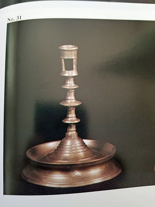 Metalware<br>Archives<br>Very Early Candlestick