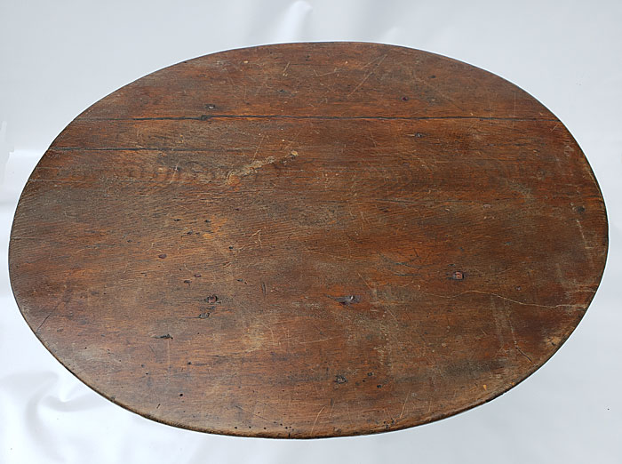 A distinctive early 18th century New England tavern table